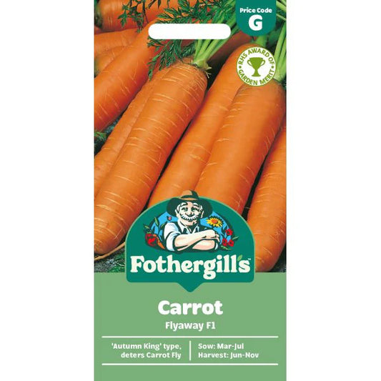 Fothergill's Carrot Flyaway F1 Seeds