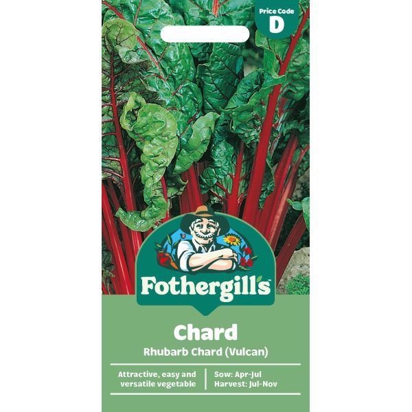 Fothergill's Chard Rhubarb Vulcan Seeds