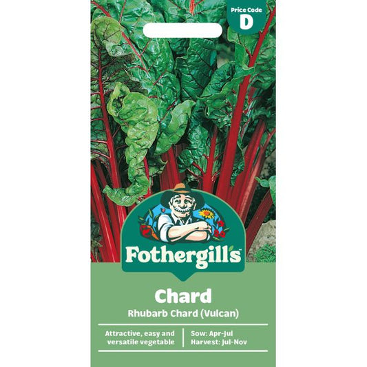 Fothergill's Chard Rhubarb Vulcan Seeds