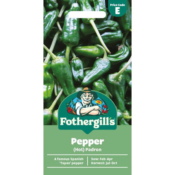Fothergill's Chilli Pepper Padron Seeds