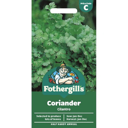 Fothergill's Coriander Cilantro for Leaf Seeds