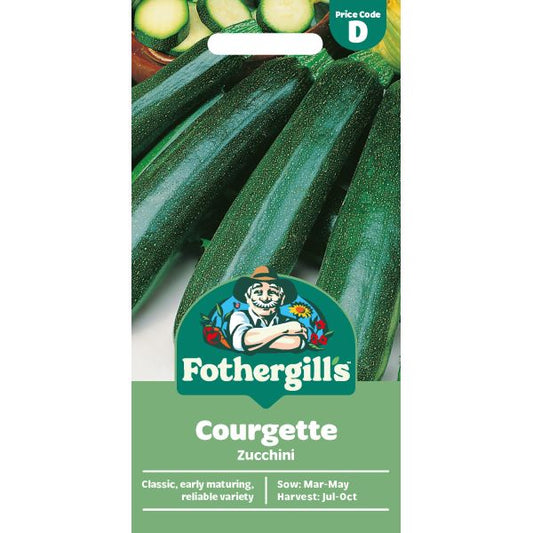 Fothergill's Courgette Zucchini Seeds