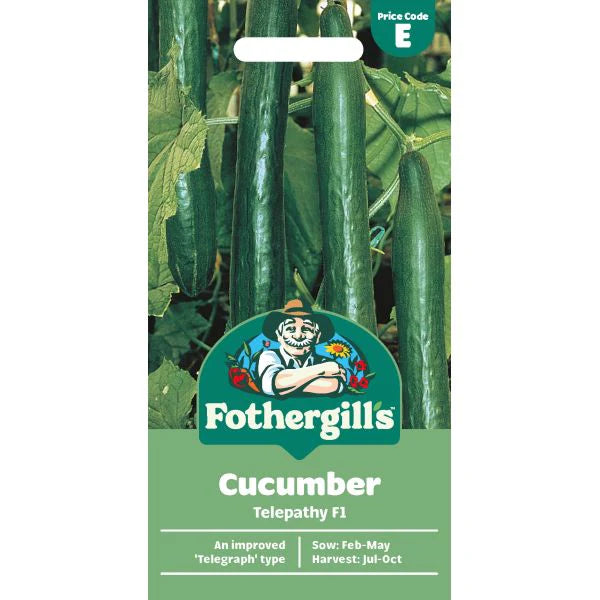 Fothergill's Cucumber Telepathy F1 Seeds