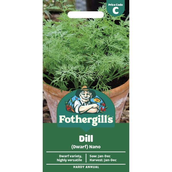 Fothergill's Dill Dwarf Nano Herb Seeds
