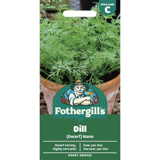 Fothergill's Dill Dwarf Nano Herb Seeds