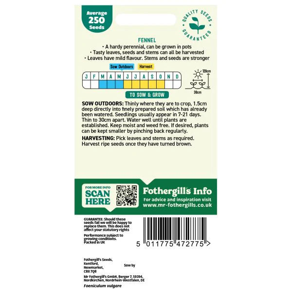 Fothergill's Fennel Seeds
