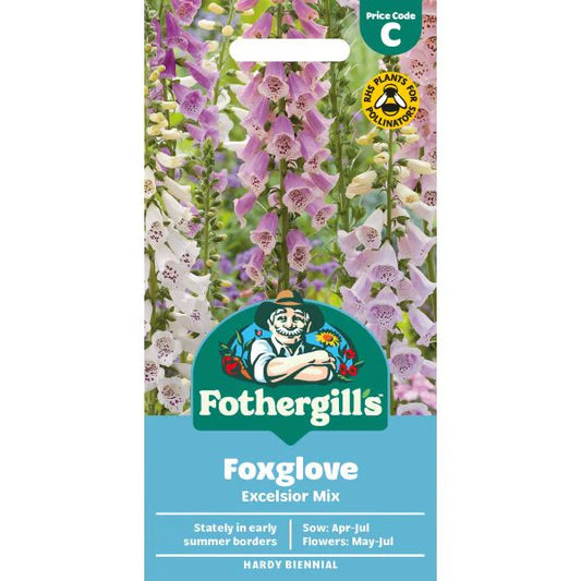 Fothergill's Foxglove Excelsior Mixed Seeds