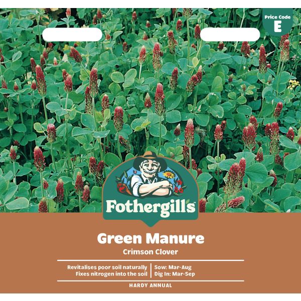 Fothergill's Green Manure Crimson Clover Seeds