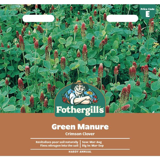 Fothergill's Green Manure Crimson Clover Seeds
