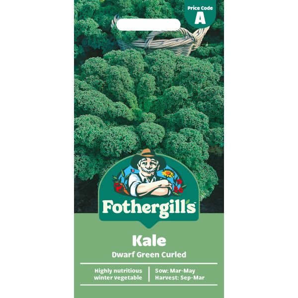 Fothergill's Kale Dwarf Green Curled Seeds