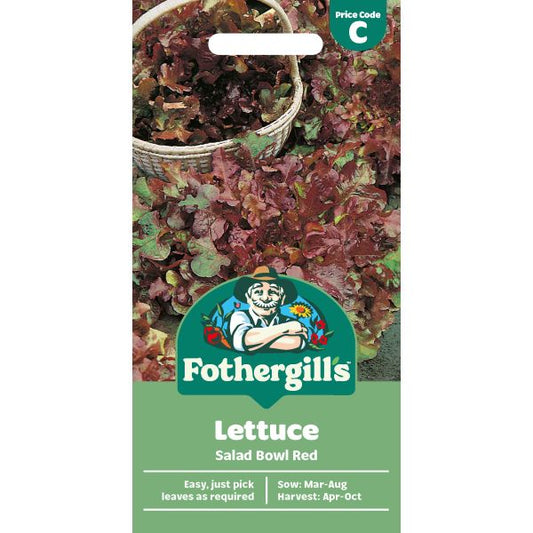 Fothergill's Lettuce Salad Bowl Red Seeds
