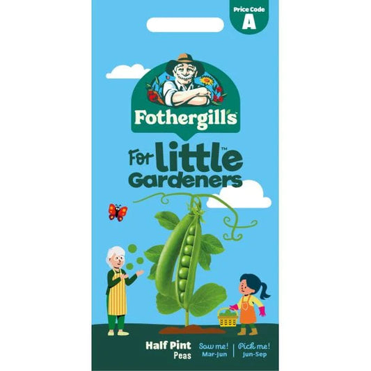 Fothergill's Little Gardeners Half Pint Peas Seeds
