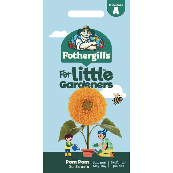 Fothergill's Little Gardeners Pom Pom Sunflowers Seeds