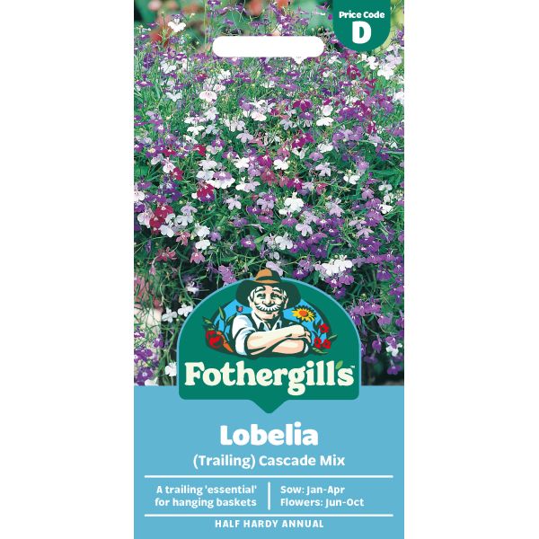 Fothergill's Lobelia Cascade Mixed Seeds