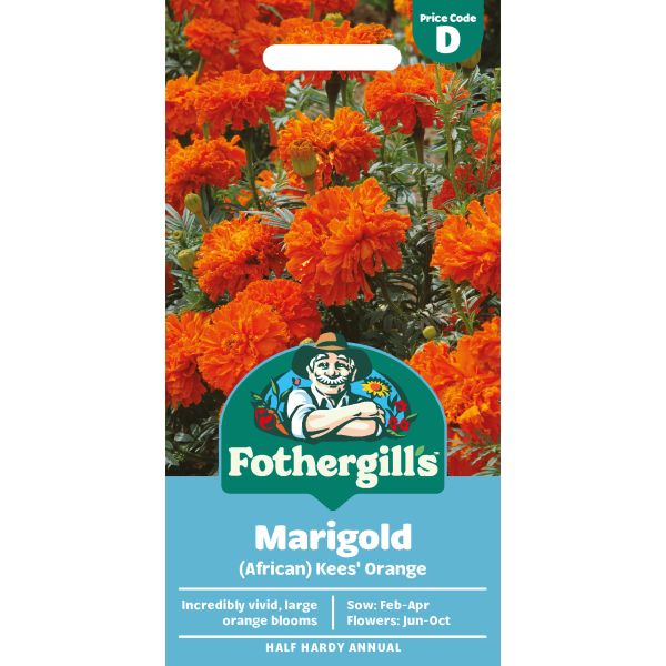 Fothergill's Marigold African Kees' Orange Seeds