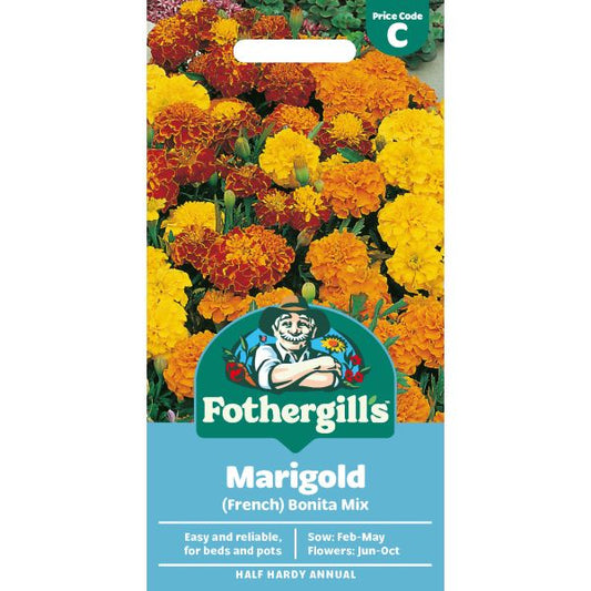 Fothergill's Marigold French Bonita Mixed Seeds