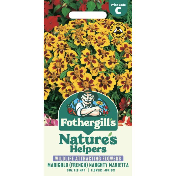 Fothergill's Marigold French Naughty Marietta Seeds