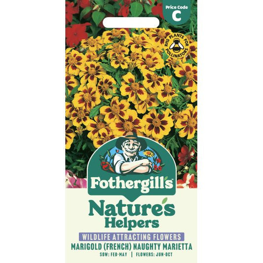 Fothergill's Marigold French Naughty Marietta Seeds