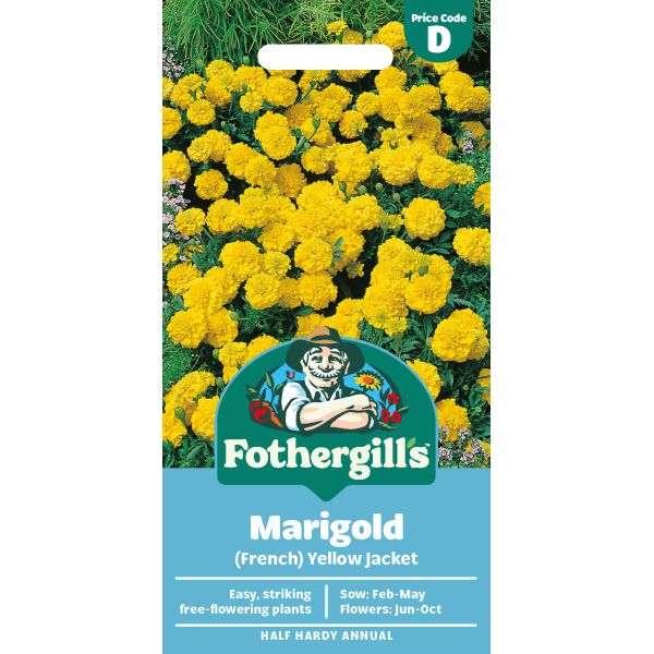 Fothergill's Marigold French Yellow Jacket Seeds