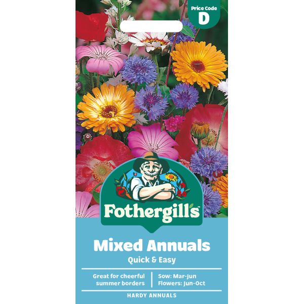 Fothergill's Mixed Annuals Quick & Easy Seeds