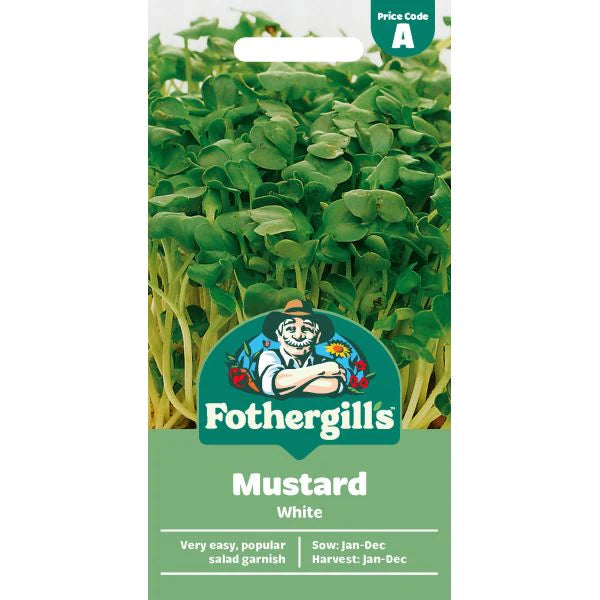 Fothergill's Mustard White Seeds