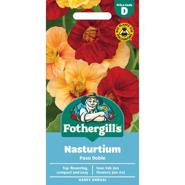 Fothergill's Nasturtium Paso Doble Seeds