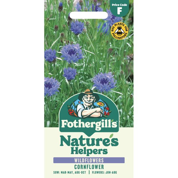 Fothergill's Nature's Helpers Cornflower Wild Cornflower Seeds