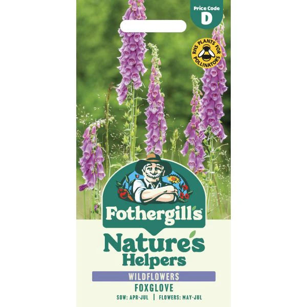 Fothergill's Nature's Helpers Foxglove Wild Foxglove Seeds