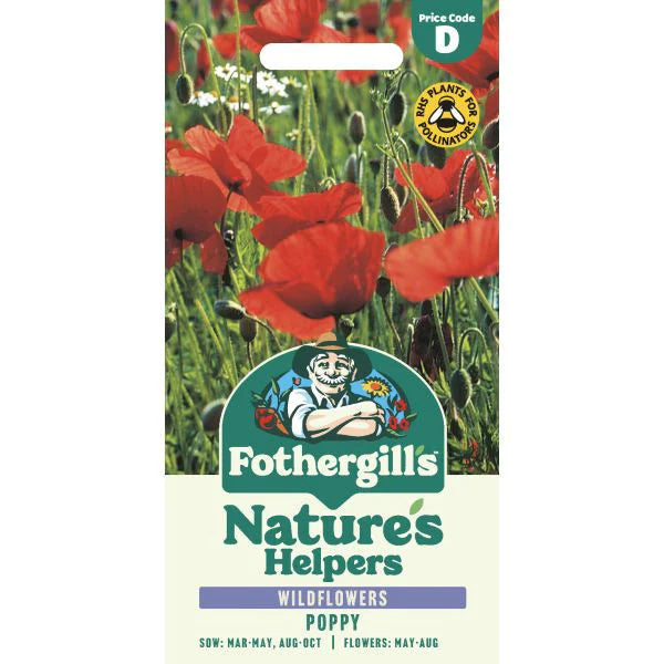 Fothergill's Nature's Helpers Wild Poppy Seeds