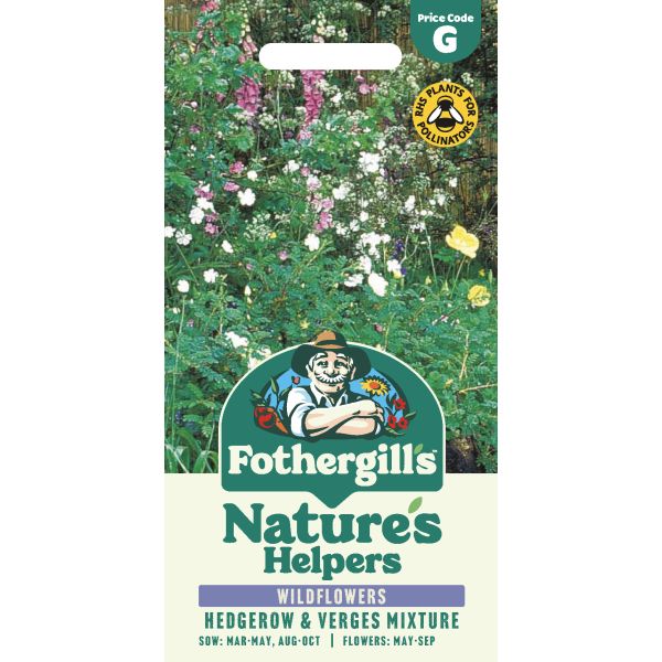 Fothergill's Nature's Helpers Wildflower Hedgerow & Verges Seeds