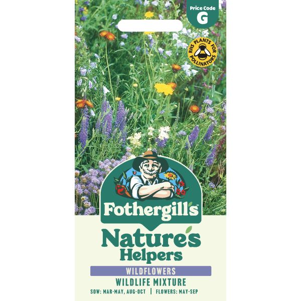 Fothergill's Nature's Helpers Wildflower Wildlife Seeds