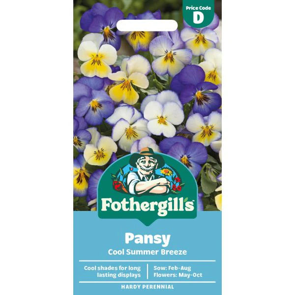 Fothergill's Pansy Cool Summer Breeze Seeds