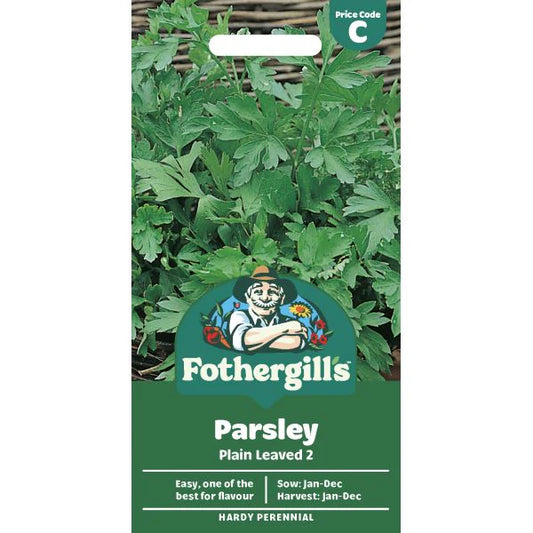 Fothergill's Parsley Plain Leaved 2 Seeds