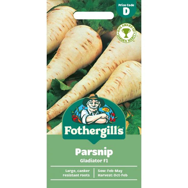 Fothergill's Parsnip Gladiator F1 Seeds