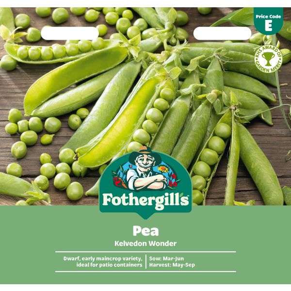 Fothergill's Pea Kelvedon Wonder Seeds