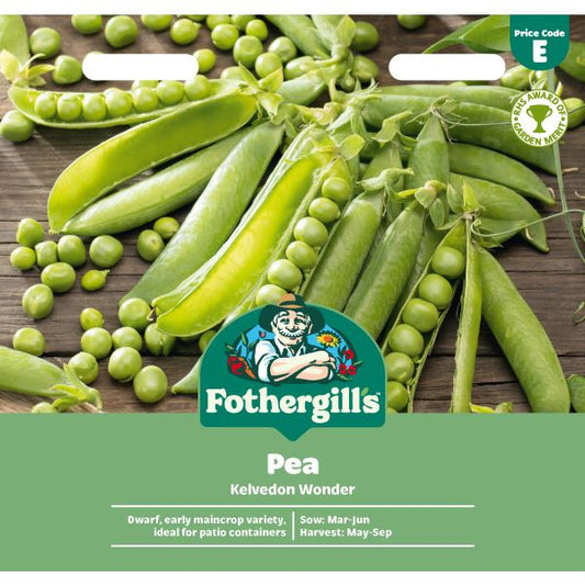 Fothergill's Pea Kelvedon Wonder Seeds