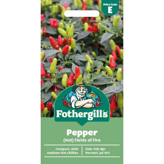 Fothergill's Pepper Hot Fields of Fire Seeds