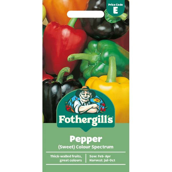 Fothergill's Pepper Sweet Colour Spectrum Seeds