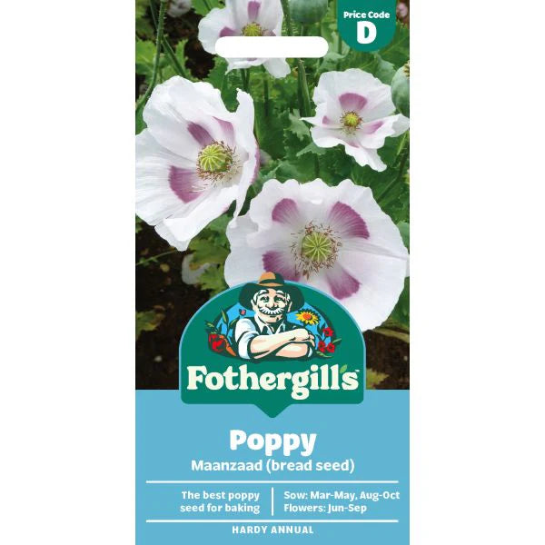 Fothergill's Poppy Maanzaad Seeds