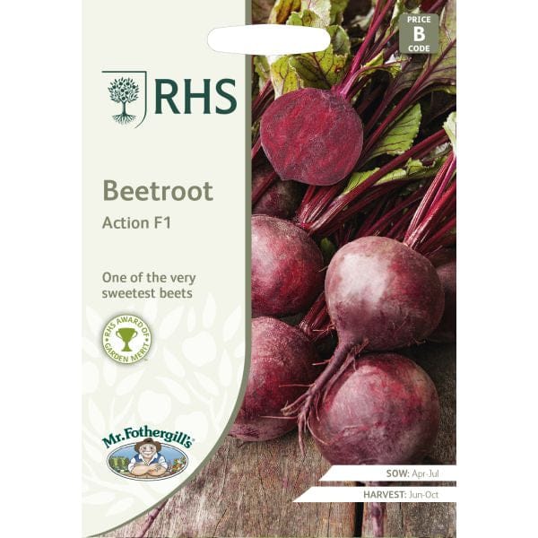 Fothergill's RHS Beetroot Action F1 Seeds