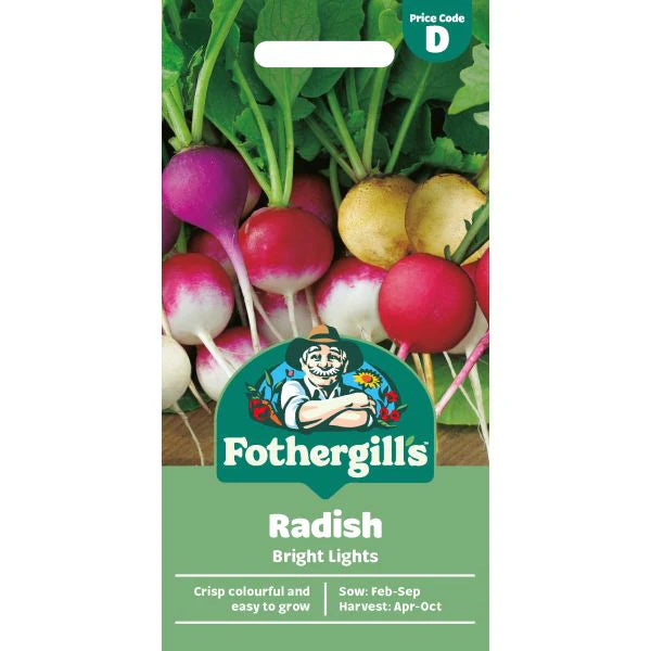 Fothergill's Radish Bright Lights Seeds