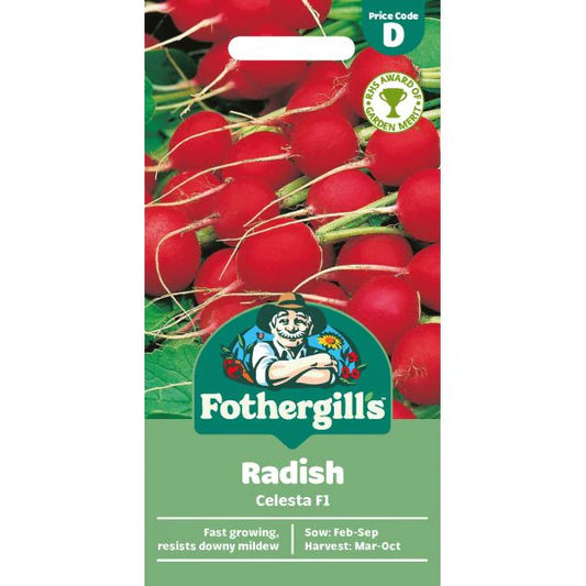 Fothergill's Radish Celesta F1 Seeds