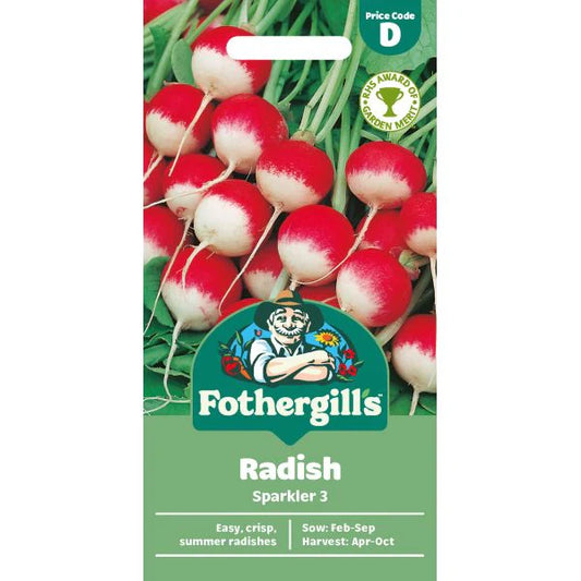 Fothergill's Radish Sparkler 3 Seeds