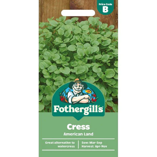 Fothergill's Salad Leaves Cress American Land