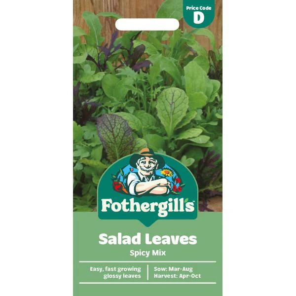 Fothergill's Salad Leaves Mixed Spicy Seeds
