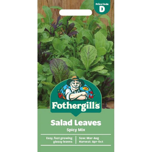Fothergill's Salad Leaves Mixed Spicy Seeds