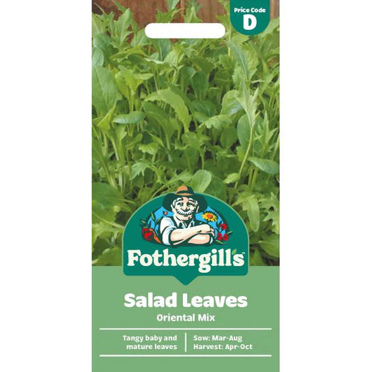 Fothergill's Salad Leaves Oriental Mix Seeds