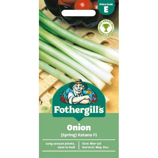 Fothergill's Spring Onion Katana F1 Seeds