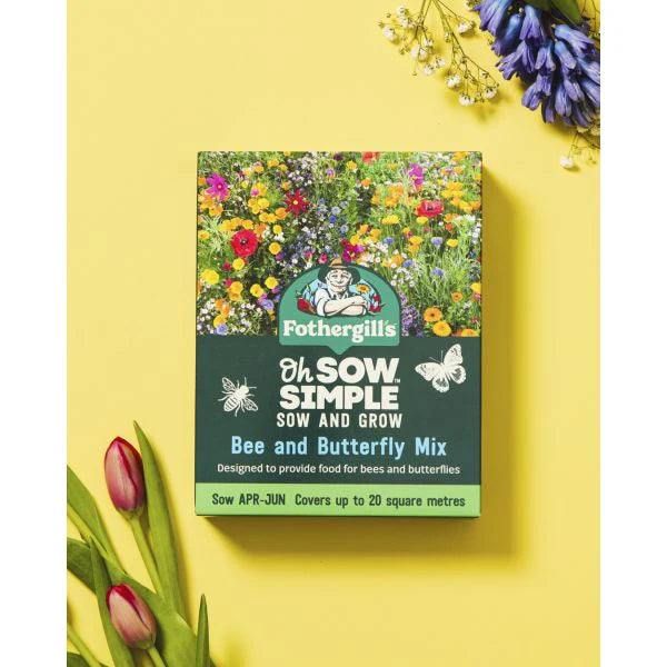 Fothergills Oh Sow Simple Bee & Butterfly Wildflower Mix