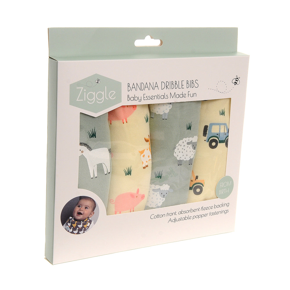 Ziggle - Country Life Bib Set
